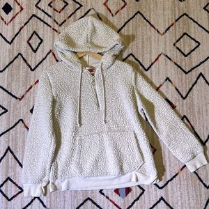 No Boundaries Sherpa Pullover